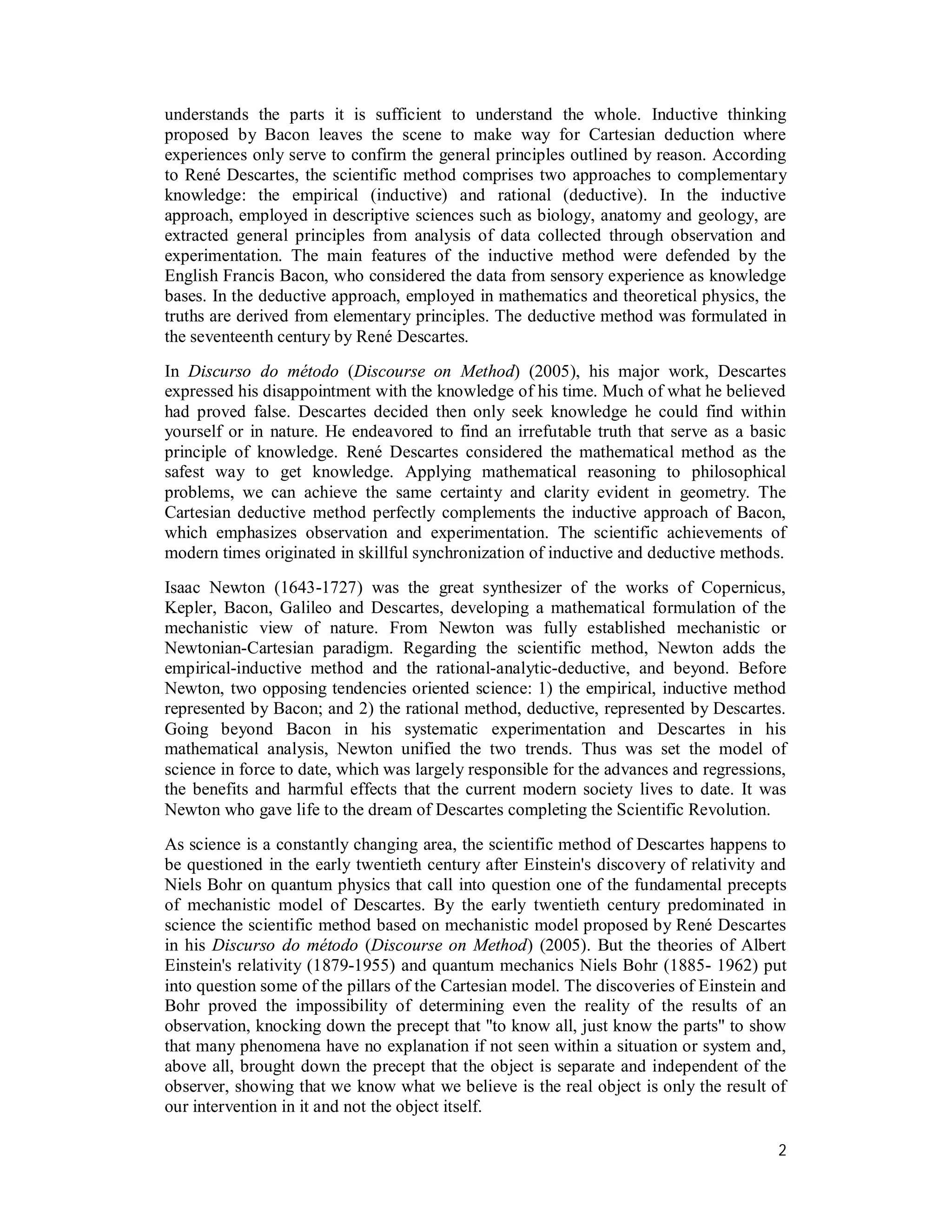 Science and evolution of the scientific method | PDF