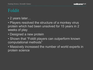 Gaming science, scientific games | PPT