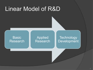 Linear Model of R&D 5