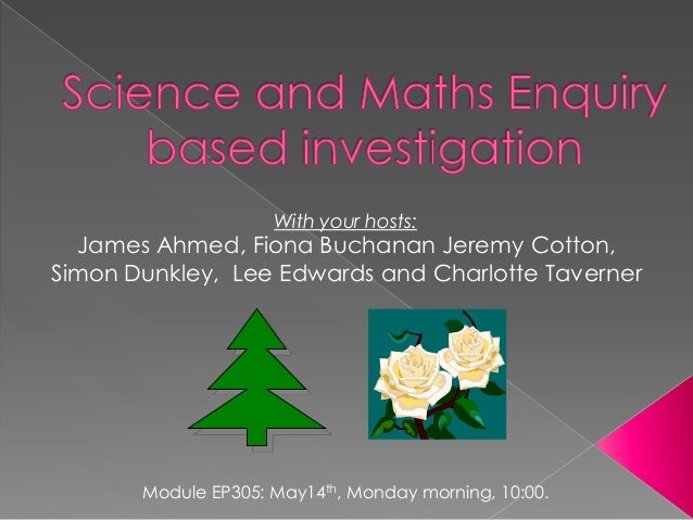 SCIENCE AND MATHS - AN OVERVIEW