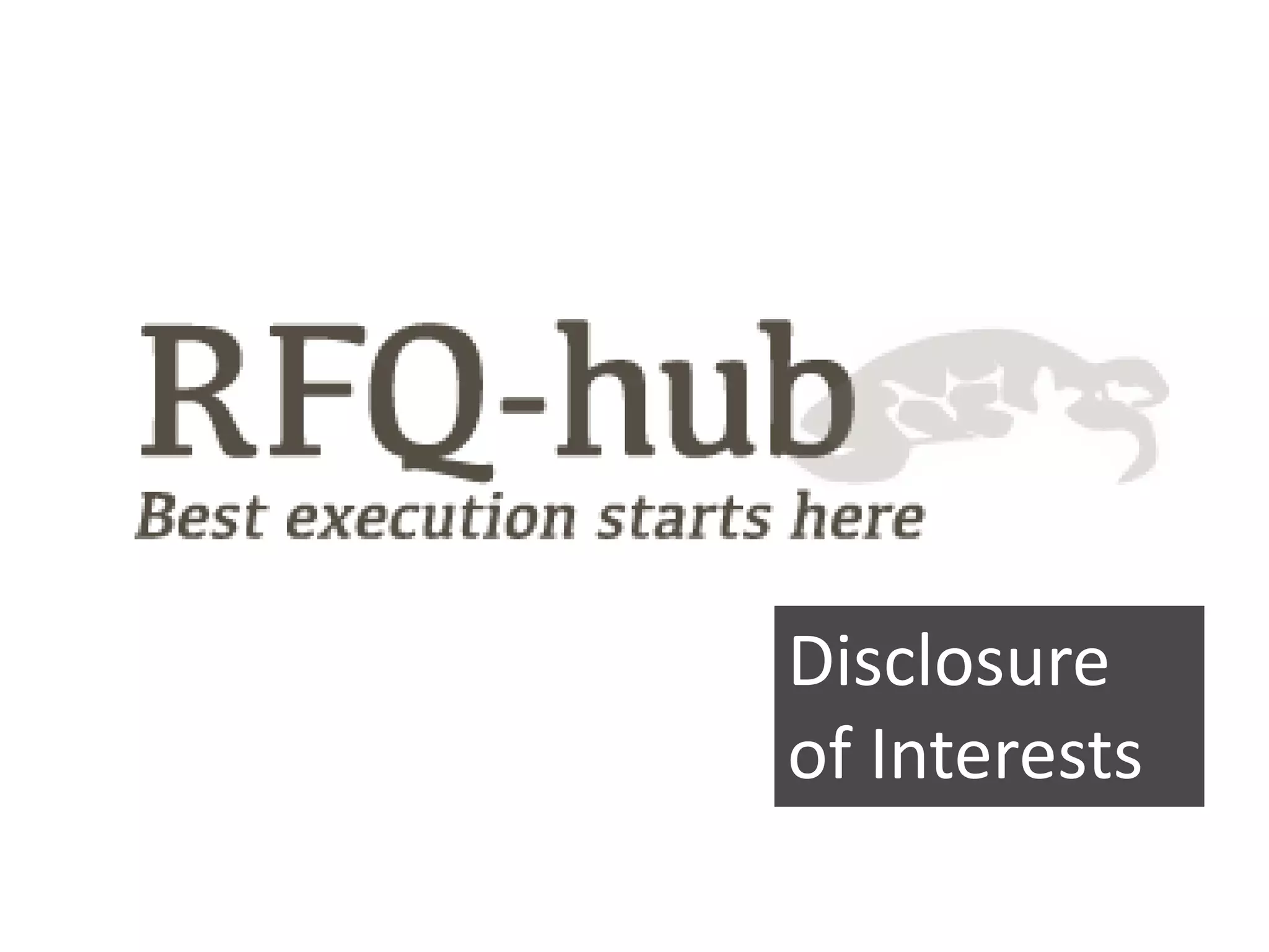 Disclosure
of Interests
 