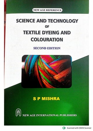 Science And Technology Of Textile Dyeing And Colouration Pdf