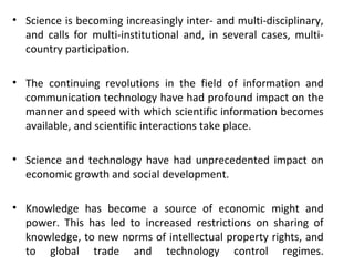 Science and technology policy of india | PPT