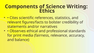 Science and Technology Writing PPT PalarisCJ.pptx