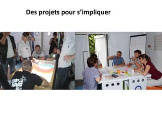 Des projets pour s’impliquer
 