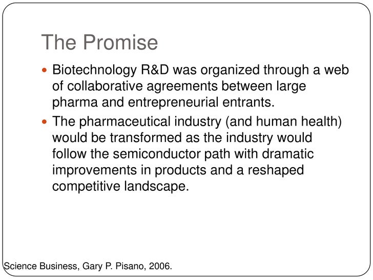 Science As A Business