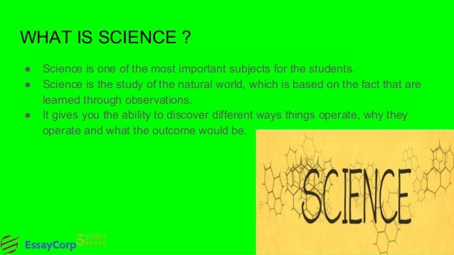 Science assignment help
