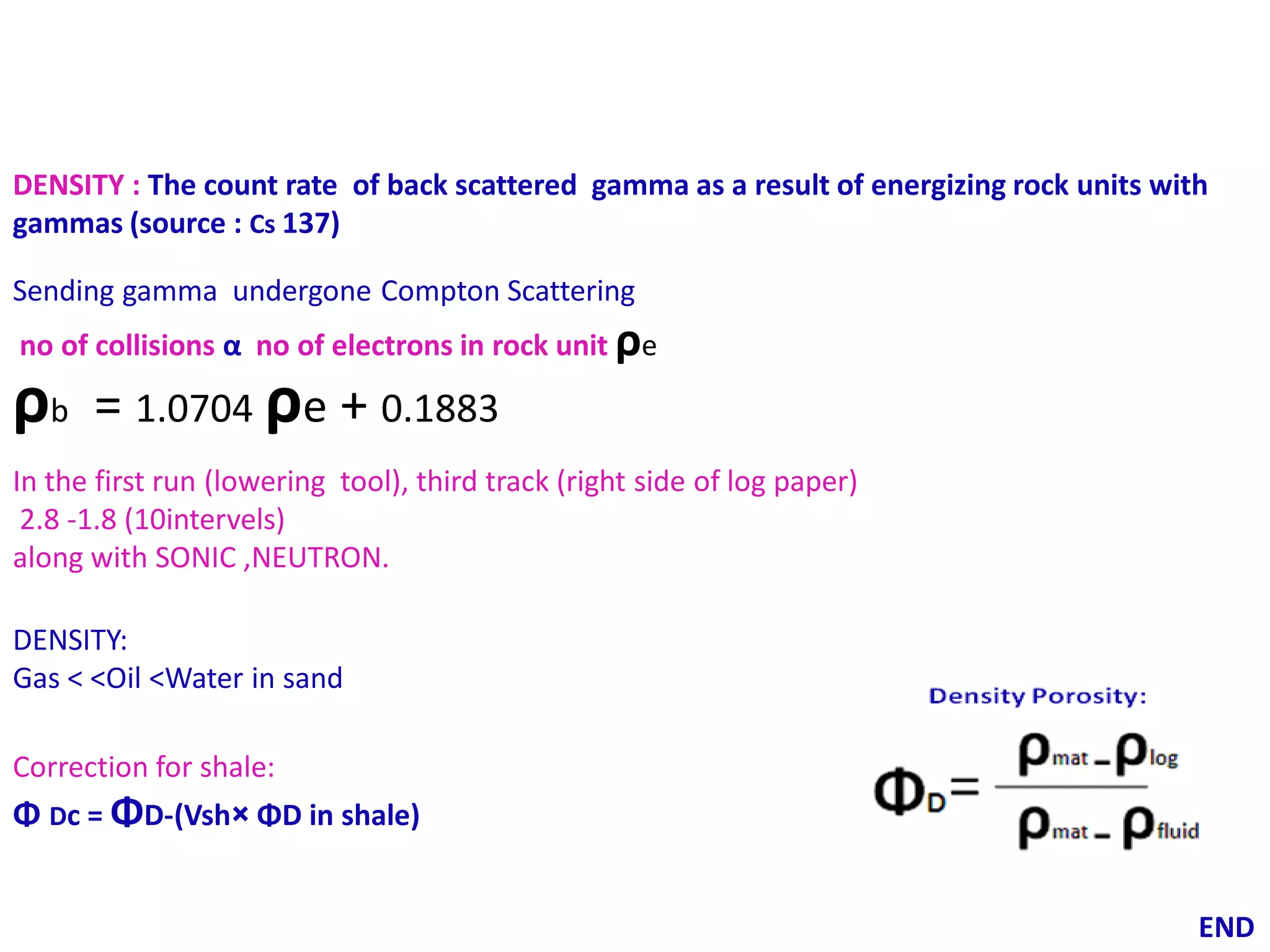Here our goal need more data from
ROCK PHYSICS LABORATORY,
so it limited to

S hc × φ e

 