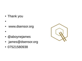 Dsensor.org peer to peer science