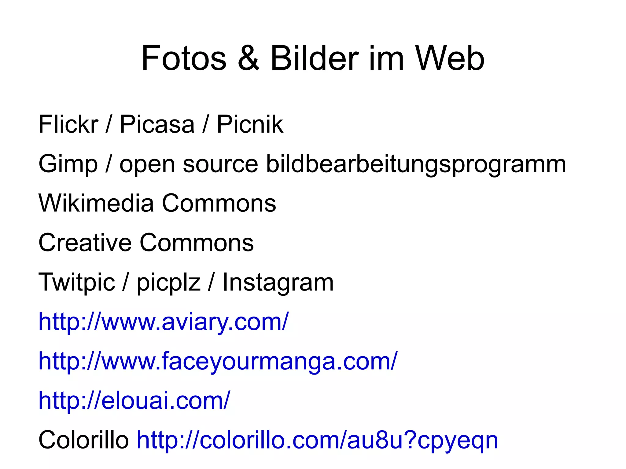 Chancen und Risiken von neuen Medien ? 