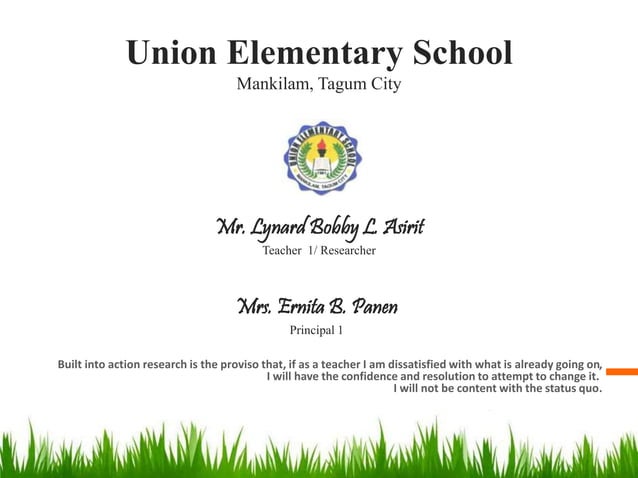Science competency based nat intervention program: PAPER PRESENTATION | PPT
