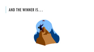 AND THE WINNER IS…

 