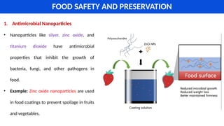 APPLICATION OF NANOTECHNOLOGY IN FOOD SCIENCE | PPTX