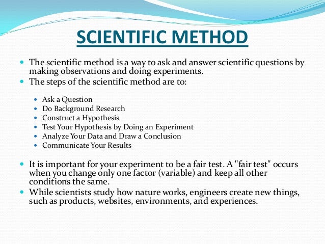conclusion definition science