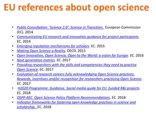 • Highlight what the real 'open questions' are
in your area of science.
• Use visuals!
• Connect with other bloggers on Tw...
