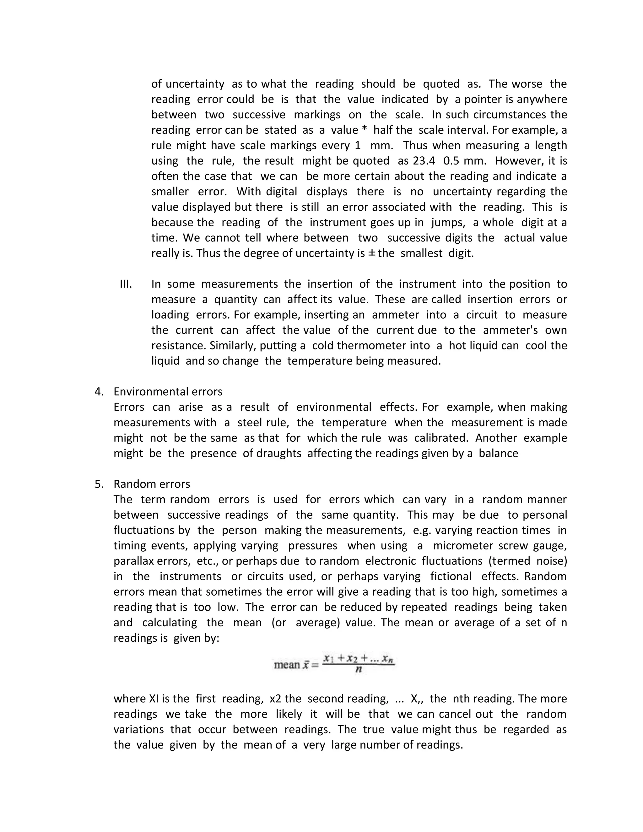 Science enginering lab report experiment 1 (physical quantities aand ...