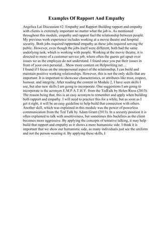 Science Essay Examples | PDF