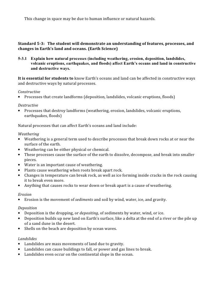 Science Essential Knowledge For 5th Grade Pass Test