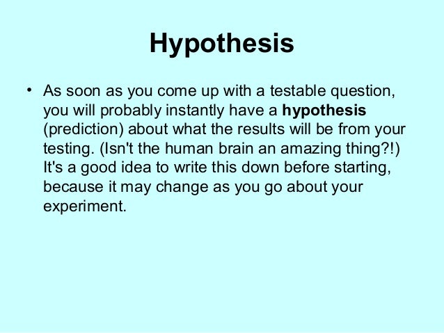 Science fair