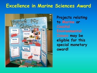 Web Links
Science project information
http://www.societyforscience.org/isef/primer/index.asp
Rules and Guidelines
http://w...