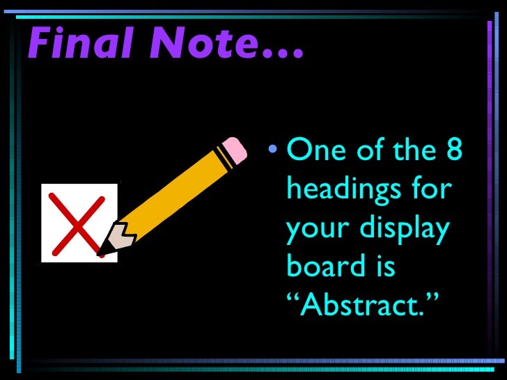 Science Fair Overview