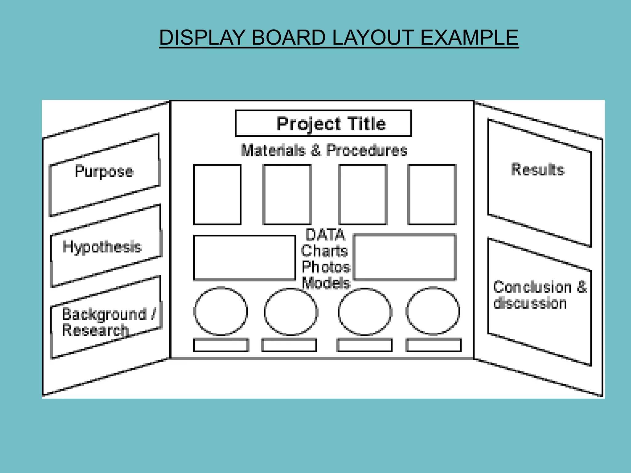 DISPLAY BOARD LAYOUT EXAMPLE
 