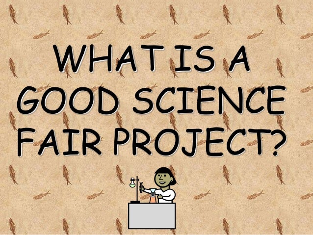 science fair presentation 2012