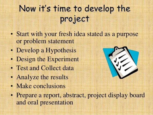 science fair presentation 2012