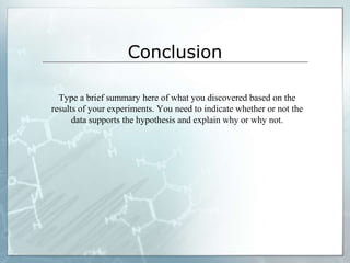 Science fair project | PPTX