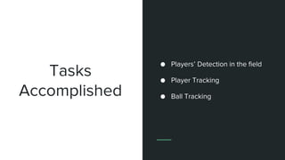 Football Player Detection and Tracking | PPTX