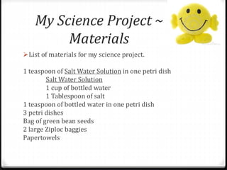 Science fair steps | PPTX