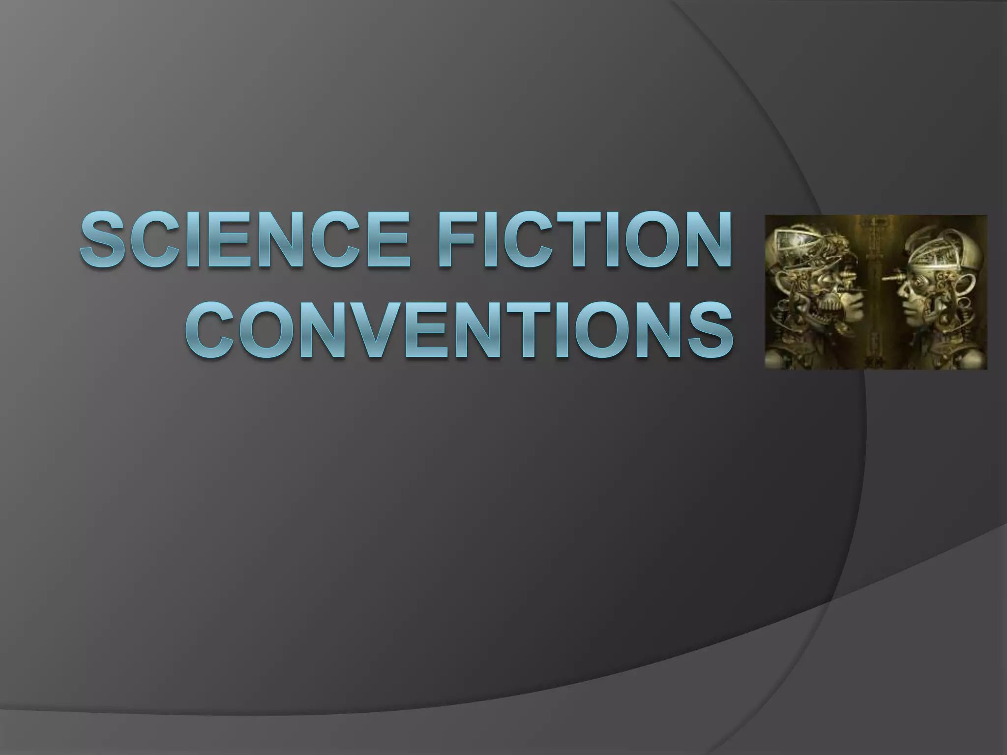 Science fiction conventions PPT