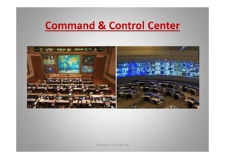 Command & Control Center
18 August 2015 D.A.Mohan CEO, DAC Intl 31
 