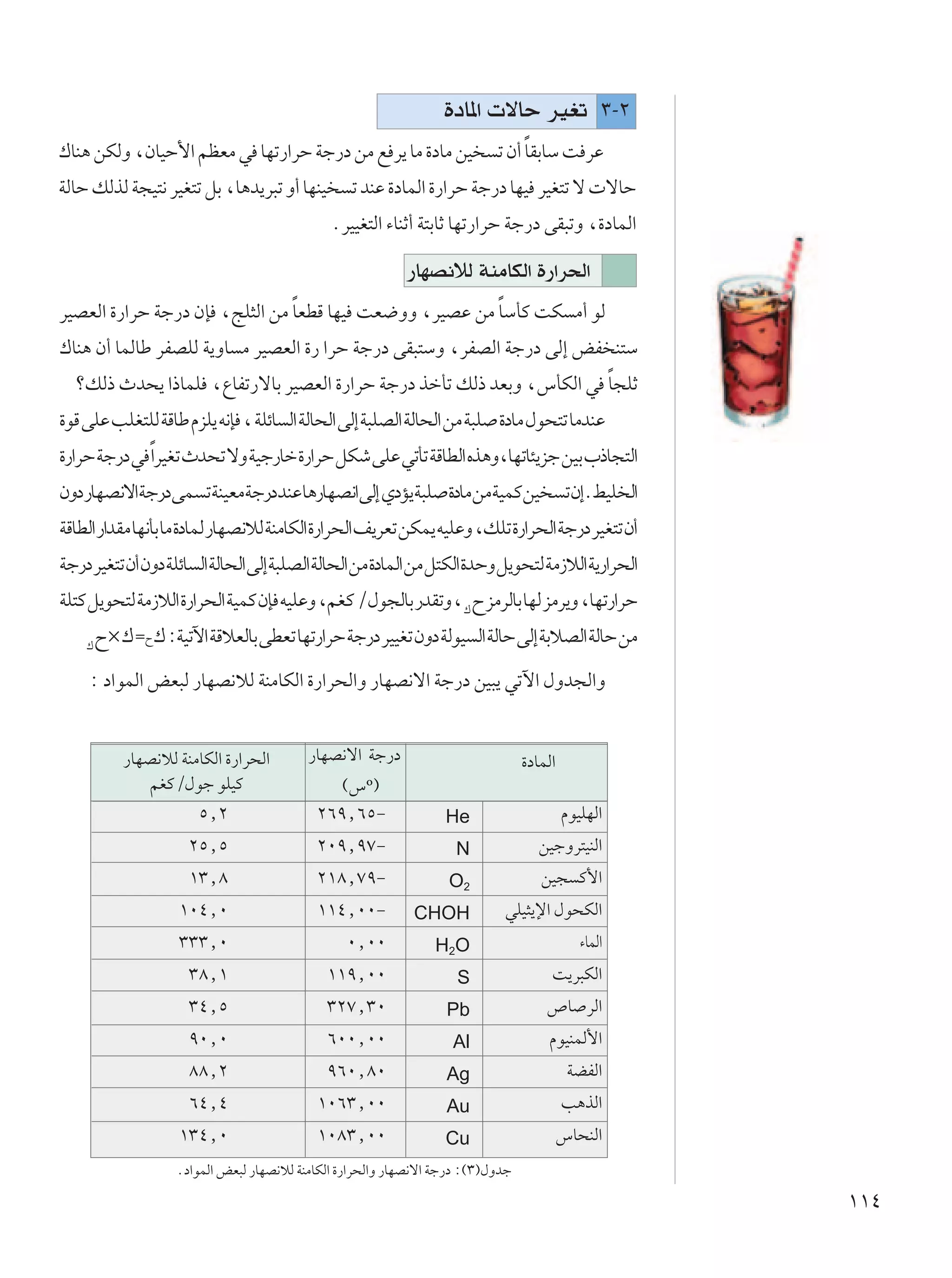 …œU*«  ôUŠ dOGð ≥≠≤
„UM¼ sJÃË ¨ÊUOŠ_« rEFÄ w UNð—«dŠ Wł—œ sÄ l d¹ UÄ …œUÄ sO                         Î
                                                                            ð Ê√ UIÐUÝ X dŽ
WÃUŠ pÃcÃ W−O²½ dOG²ð qÐ ¨U¼b¹d³ð Ë√ UNMO         ð bMŽ …œULÃ« …—«dŠ Wł—œ UNO dOG²ð ô  ôUŠ
                                               ÆdOOG²Ã« ¡UMŁ√ W²ÐUŁ UNð—«dŠ Wł—œ vI³ðË ¨…œULÃ«

                                                            —UNB½öÃ WMÄUJÃ« …—«d(«
                               Î                       Î
dOBFÃ« …—«dŠ Wł—œ ÊS ¨ZK¦Ã« sÄ UFDÁ UNO XF{ËË ¨dOBŽ sÄ UÝQÂ XJ Ä√ uÃ
„UM¼ Ê√ ULÃUÞ dHBKÃ W¹ËU Ä dOBFÃ« …— «dŠ Wł—œ vI³²ÝË ¨dHBÃ« Wł—œ vÃ≈ iH M²Ý
                                                                     Î
  øpÃ– Àb×¹ «–ULK ¨ŸUHð—ôUÐ dOBFÃ« …—«dŠ Wł—œ cšQð pÃ– bFÐË ¨”QJÃ« w U−KŁ
…uÁ vKŽ VKG²KÃ WÁUÞ ÂeK¹ t½S ¨ WKzU Ã« WÃU×Ã« vÃ≈ W³KBÃ« WÃU×Ã« sÄ W³K …œUÄ ‰u×²ð UÄbMŽ
…—«dŠ Wł—œ w Î«dOGð Àb×ð ôË WOł—Uš …—«dŠ qJý vKŽ wðQð WÁUDÃ« Ác¼Ë¨UNðU¾¹eł sOÐ »–U−²Ã«
ÊËœ—UNB½ô«Wł—œvL ðWMOFÄWł—œbMŽU¼—UNB½«vÃ≈ ÍœR¹W³K …œUÄsÄWOLÂsO                             ðÊ≈ÆjOK Ã«
WÁUDÃ«—«bIÄUN½QÐUÄ…œULÃ—UNB½öÃWMÄUJÃ«…—«d×Ã«n¹dFðsJL¹tOKŽË¨pKð…—«d×Ã«Wł—œdOG²ðÊ√
Wł—œdOG²ðÊ√ÊËœWKzU Ã«WÃU×Ã«vÃ≈W³KBÃ«WÃU×Ã«sÄ…œULÃ«sÄq²JÃ«…bŠËq¹u×²ÃWÄ“öÃ«W¹—«d×Ã«
WK²Â q¹u×²Ã WÄ“öÃ« …—«d×Ã« WOLÂ ÊS tOKŽË ¨rGÂ Ø ‰u−ÃUÐ —bIðË¨„ Õ eÄdÃUÐ UNÃ eÄd¹Ë ¨UNð—«dŠ
    „
        Õ× „ ΩÕ „ ∫WOðü« WÁöFÃUÐ vDFð UNð—«dŠ Wł—œ dOOGð ÊËœ WÃuO Ã« WÃUŠ vÃ≈ WÐöBÃ« WÃUŠ sÄ

    ∫ œ«uLÃ« iF³Ã —UNB½öÃ WMÄUJÃ« …—«d×Ã«Ë —UNB½ô« Wł—œ sO³¹ wðü« ‰Ëb−Ã«Ë


            —UNB½öÃ WMÄUJÃ« …—«d×Ã«        —UNB½ô« Wł—œ                           …œULÃ«
               rGÂØ‰uł uKOÂ                    ©”º®
                        µ[≤                 ≤∂π[∂µ≠                He                      ÂuOKNÃ«
                      ≤µ[µ                  ≤∞π[π∑≠                  N               sOłËd²OMÃ«
                      ±≥[∏                  ≤±∏[∑π≠                O2                sO− Â_«
                     ±∞¥[∞                  ±±¥[∞∞≠          CHOH            wKO¦¹ù« ‰u×JÃ«
                     ≥≥≥[∞                       ∞[∞∞            H 2O                         ¡ULÃ«
                      ≥∏[±                    ±±π[∞∞                 S                 X¹d³JÃ«
                      ≥¥[µ                    ≥≤∑[≥∞               Pb                 ’U dÃ«
                      π∞[∞                    ∂∞∞[∞∞                Al                ÂuOMLÃ_«
                      ∏∏[≤                    π∂∞[∏∞               Ag                      WCHÃ«
                      ∂¥[¥                  ±∞∂≥[∞∞                Au                      V¼cÃ«
                     ±≥¥[∞                  ±∞∏≥[∞∞                Cu                  ”U×MÃ«
                    Æœ«uLÃ« iF³Ã —UNB½öÃ WMÄUJÃ« …—«d×Ã«Ë —UNB½ô« Wł—œ ∫©≥®‰Ëbł

                                                                                                        ±±¥
 
