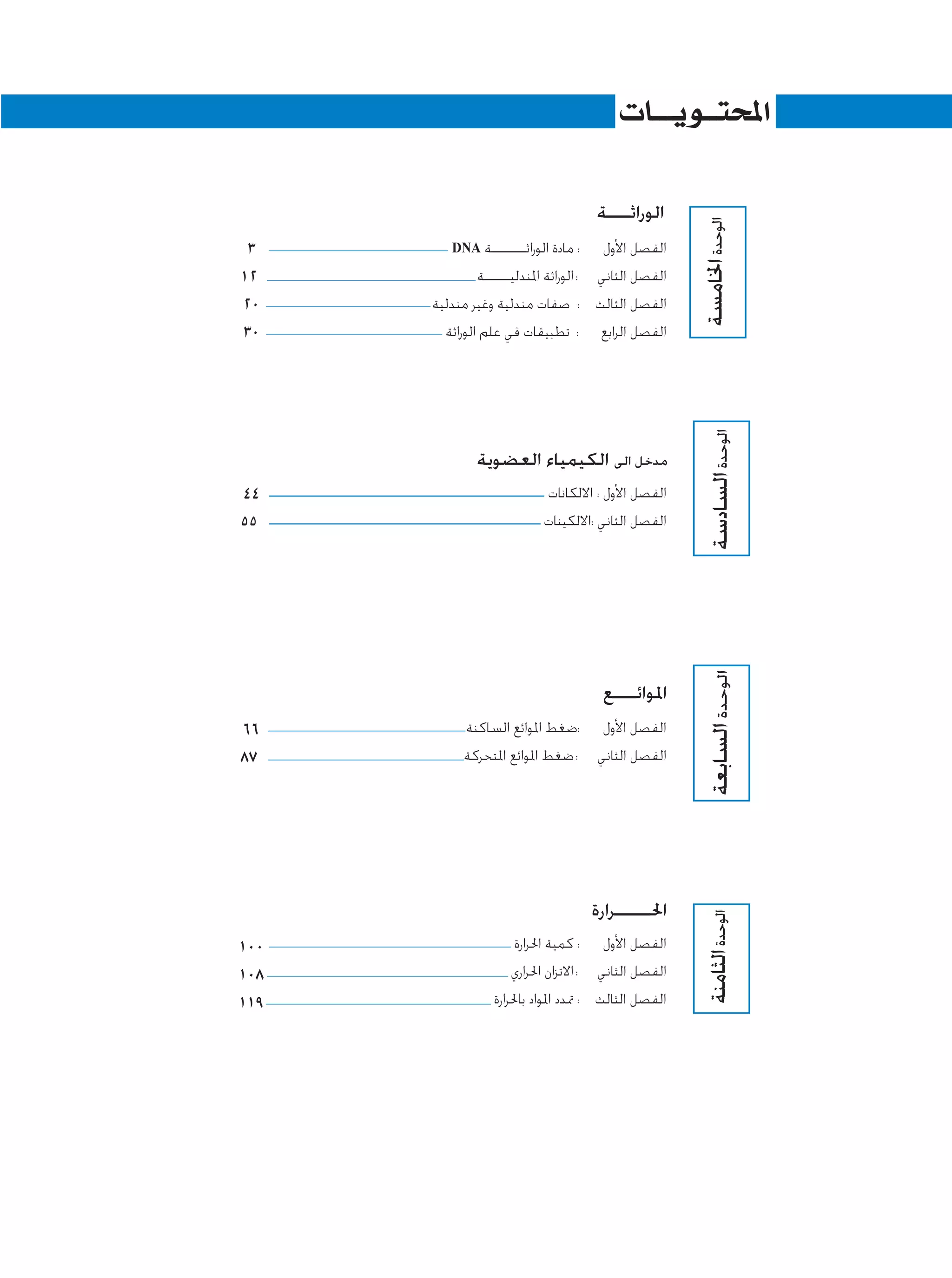  U‡‡‡¹u‡‡²;«

                                       W‡‡ «—u «




                                                       u«
                                                       U)« …b
 ≥       DNA W‡‡‡‡ «—u « …œU ∫          ‰Ë_« qBH «
±≤           W‡‡‡O bM*« W «—u « ∫      w U « qBH «
≤∞    WO bM dO Ë WO bM       UH    ∫   Y U « qBH «




                                                       W
≥∞      W «—u « rK w      UIO D ∫       l «d « qBH «




                                                           u«
                                                         « …b
             W uCF « ¡UOLOJ « v « q              b

¥¥                             U UJ ô« ∫ ‰Ë_« qBH «




                                                         W œU
µµ                            UMOJ ô«∫ w U « qBH «




                                                           u «
                                        l‡‡z«u*«

∂∂         WM U     « lz«u*« jG{∫       ‰Ë_« qBH «       « …b
           W d *« lz«u*« jG{ ∫         w U « qBH «
                                                         WF U
∏
                                                         u«




                                       …—«d‡‡‡(«
                                                        WM U « …b




±∞∞                    …—«d(« WOL ∫     ‰Ë_« qBH «

±∞∏                  Í—«d(« Ê«e ô« ∫   w U « qBH «

±±π               …—«d(U œ«u*« œb9 ∫   Y U « qBH «
 