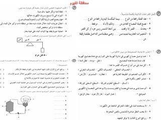 Science كراسة امتحانات آخر العام فى العلوم للصف السادس الابتدائى 