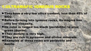 Igneous Rocks PowerPoint Presentation for Science | PPTX