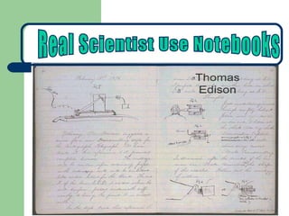 Real Scientist Use Notebooks 
