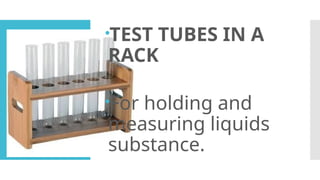 Science Laboratory apparatus.pptx #DEPED | PPTX