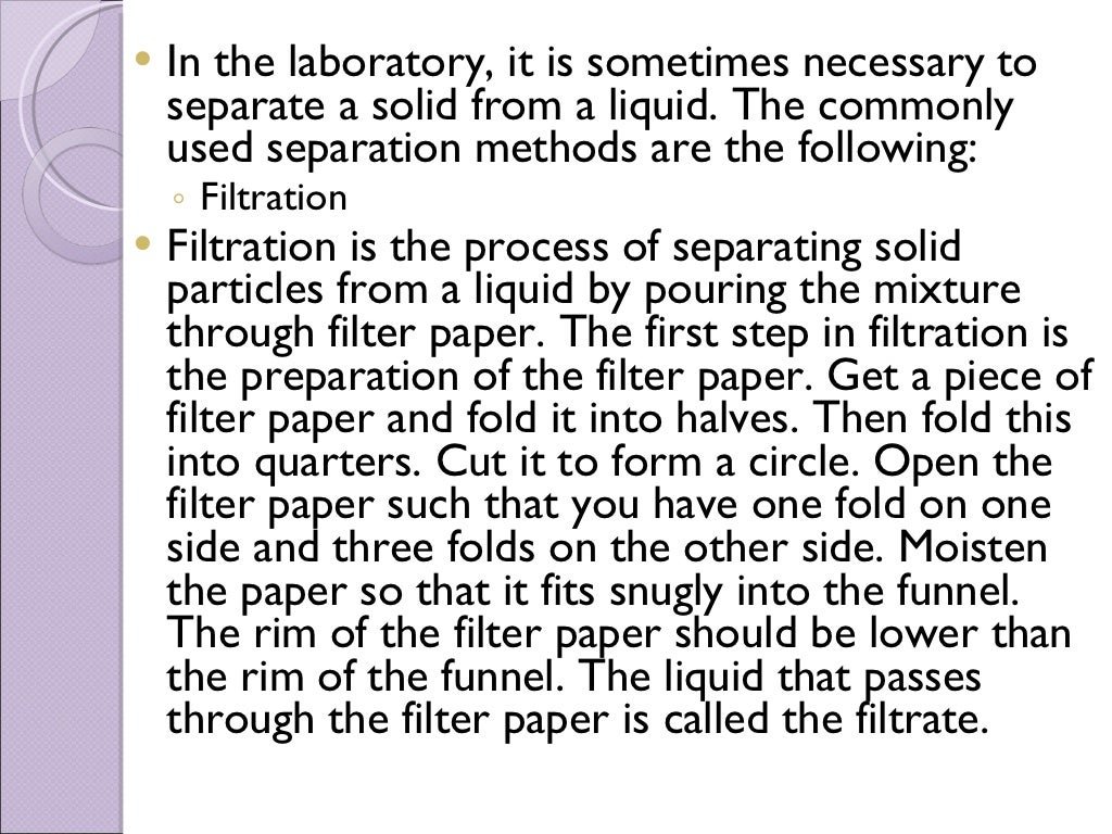 (Science) Laboratory Operations and Techniques
