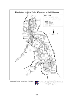 132
Figure 14. Active Faults and Trenches
 