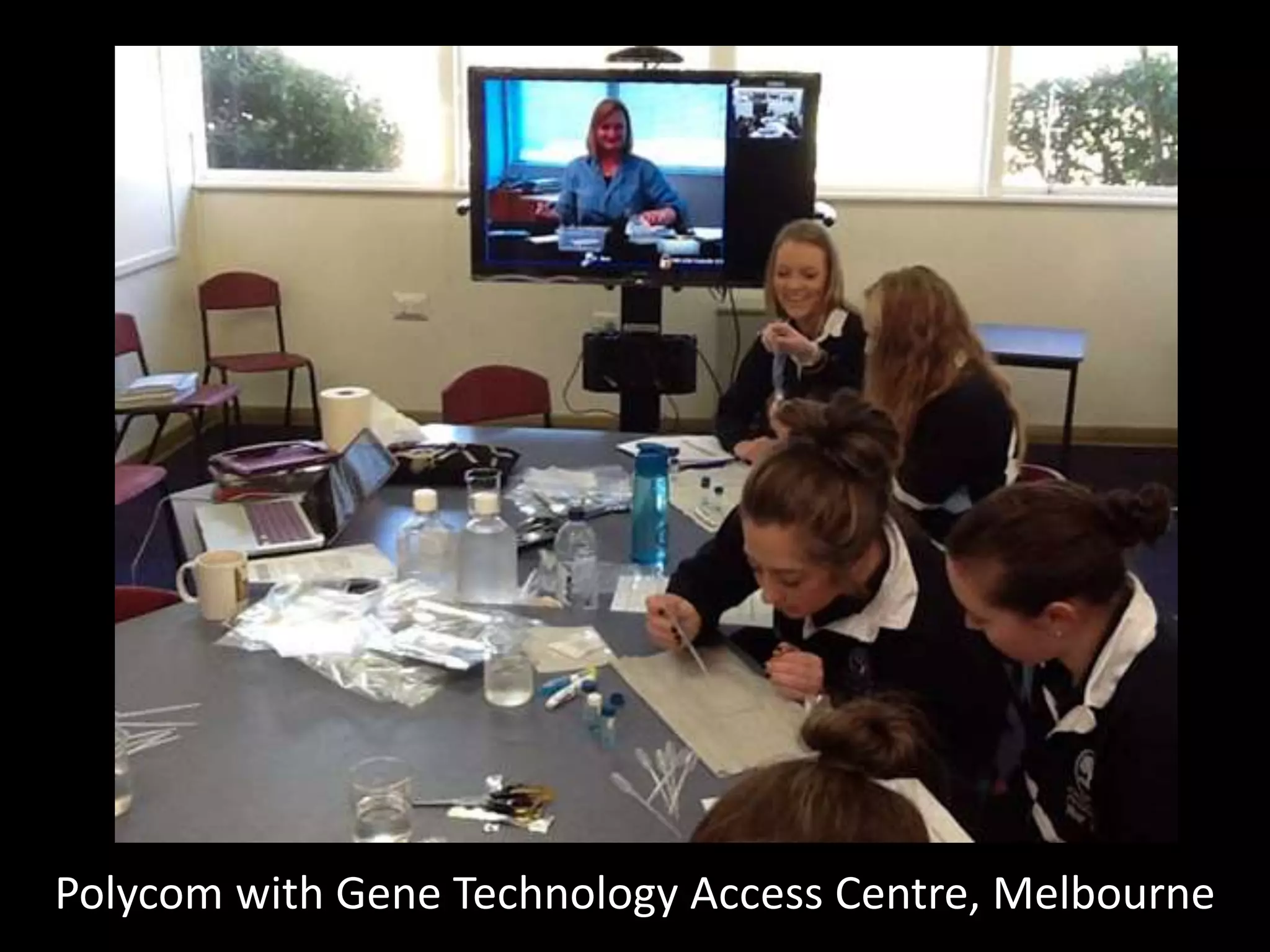 Polycom with Gene Technology Access Centre, Melbourne
 