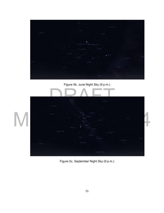 DRAFT
March 31, 2014
15
Figure 5b. June Night Sky (9 p.m.)
Figure 5c. September Night Sky (9 p.m.)
 