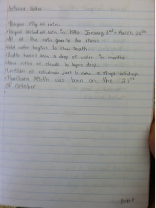 Science notebook example | PPT