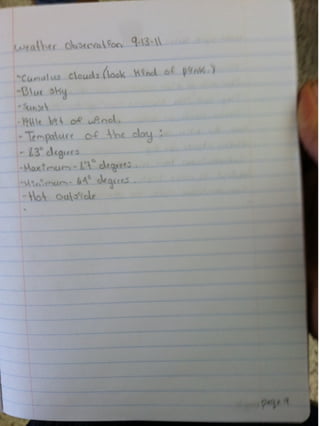 Science notebook example | PPT