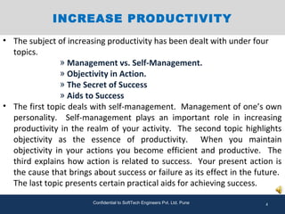 SCIENCE OF PRODUCTIVITY | PPT