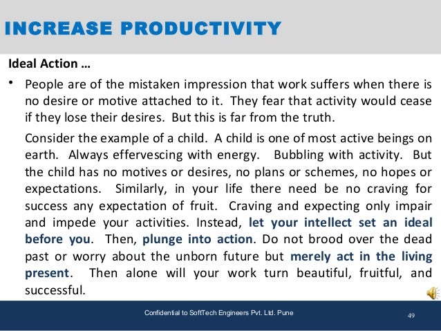 SCIENCE OF PRODUCTIVITY