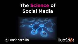 The Science of 
Social Media 
@DanZarrella  