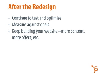 The Science of Website Redesign