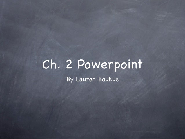 science powerpoint